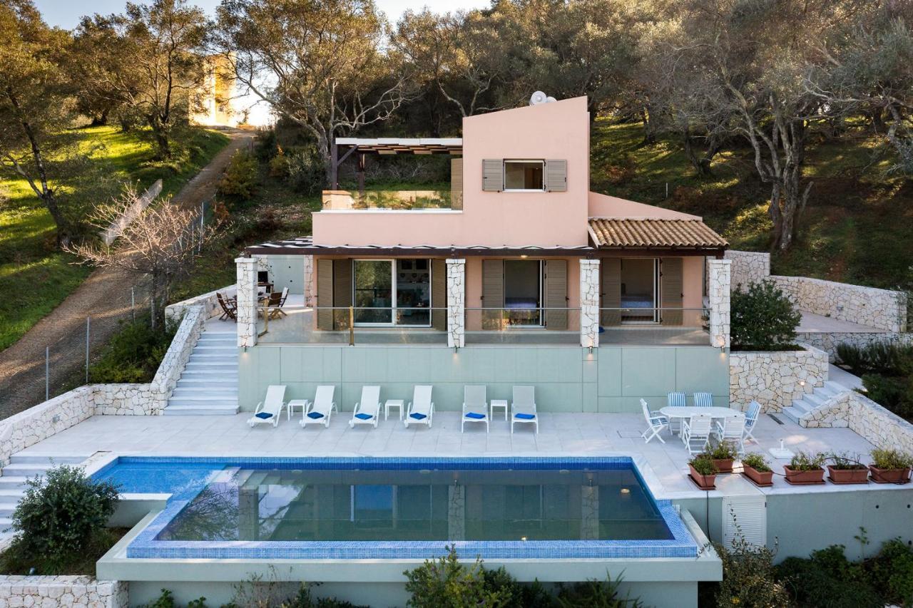 Villa Breeze & Villa Coco By Konnect, Avlaki Beach Kassiopi Exteriör bild